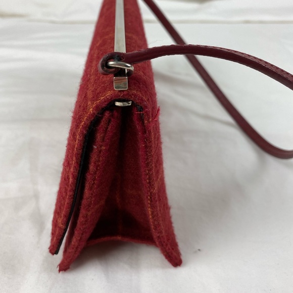 Vintage Putu by J MacLear Red & Orange Handbag - Picture 10 of 12